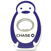Jumbo size penguin shape magnetic bottle opener.... from ASI 74585 Nu Promo...
