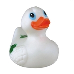 Rubber St. Patrick's day duck