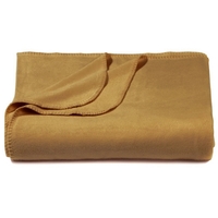 Camel Tan Bamboo Throw Blanket