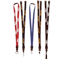 5/8" Optiweave Silk Screen Lanyard