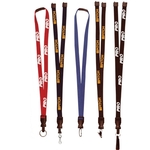 5/8" Optiweave Silk Screen Lanyard