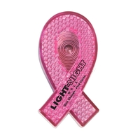 Pink ribbon shaped strobe with high-powered LED light.... from ASI 62190...