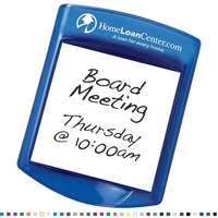 Cyber Notes (TM) - Notepad caddy with refillable self-adhesive notepad.......