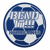 Foam 12" round soccer ball mitt.... from ASI 77280 Pepco Poms / Pepco Poms