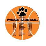 Schedule Basketball Magnet