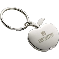 Chrome metal apple shaped keylight.... from ASI 68507 The Magnet Group /...