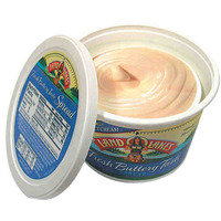 SmashPack (TM) - Plastic butter tub shaped compressed t-shirt.... from ASI...