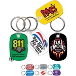 Key Tag - Standard Oval - Spot Color - Quick Ship