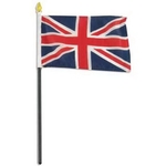 Popular 4" x 6" United Kingdom Flag