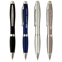Brass ballpoint pen with twist action mechanism, full size writing grip,......