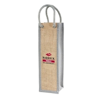 Jute wine bottle carrier.... from ASI 42920 Busrel Inc