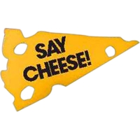 8 inch cheese wedge foam shape.... from ASI 88740 ZZ DROPPED -Spirit...