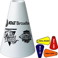 7" mini plastic megaphone. Made with recycled material.... from ASI 88740 ZZ...