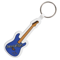 Guitar, Electric - Guitar - Unique shaped plastic key tag with... from ASI...