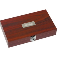 Manchurian Ash 6-Piece Steak Knife Slim Case Set