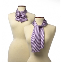 Saville Purple and White Scarf