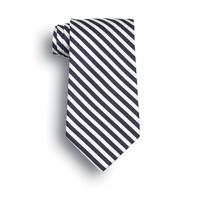 Navy blue and white stripe tie.... from ASI 98085 Wolfmark