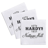 Custom beverage linen embossed facial 1-ply napkin.... from ASI 31490 Admatch...