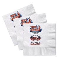 Custom beverage facial 3-ply napkin.... from ASI 31490 Admatch Corporation /...