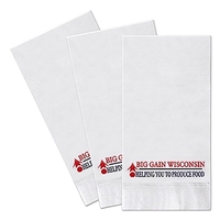 Custom dinner facial quality 3-ply napkin.... from ASI 31490 Admatch...