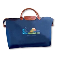 Elegant Foldable Carry-On Travel Bag. Large microfiber carry-on bag with...