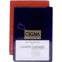 Insurance card holder with two pockets keep the cards secure and... from ASI...