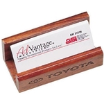 Rosewood Colored Business Card Holder
