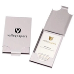 Vertical business card case