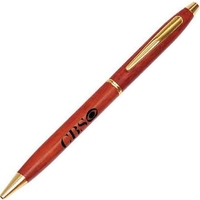 Slimline rosewood ballpoint pen