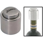 Stainless steel wine stopper