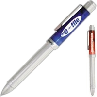 3-in-1 pen PDA stylus with translucent trim