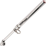 Chrome Plated Dual Chuck Truck Tire Pressure Gauge