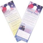 Paper die-cut door hanger