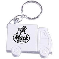 Truck Shaped Tape Measure Keychain