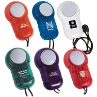 Pocket massager with breakaway neck cord and batteries.... from ASI 31570...