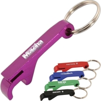 Forged aluminum safety bottle/can opener.... from ASI 31570 Advantage...