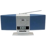 AM/FM "Butterfly" desk radio with alarm clock