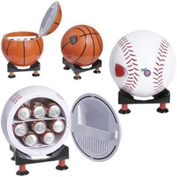 Sport design mini refrigerator and warmer with multi-angle base.... from ASI...