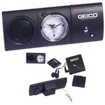 Digital FM scan radio with analog alarm clock