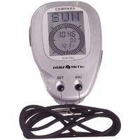 Digital compass/world time/day/date/calendar and alarm clock