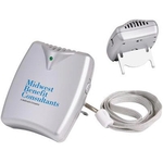 Personal ionic air refresher with neck cord