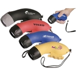 Environmentally-friendly self-powered gripper flashlight