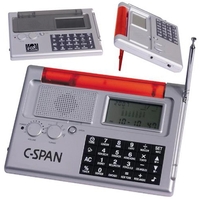 Auto-open world time calculator/travel radio