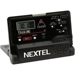 Compact talking travel alarm