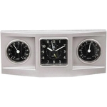 3-dial weather station alarm clock