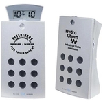 Aluminum FM scan radio with sliding alarm clock