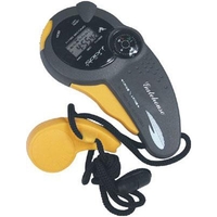 Sport timer stopwatch with built in compass and whistle on nylon... from ASI...
