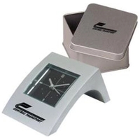 Mini angle aluminum alarm clock