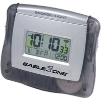 Radio-controlled budget alarm clock