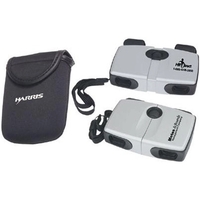 Compact aluminum pocket binoculars with a padded nylon case.... from ASI...